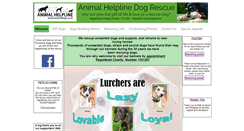 Desktop Screenshot of homes4dogs.co.uk